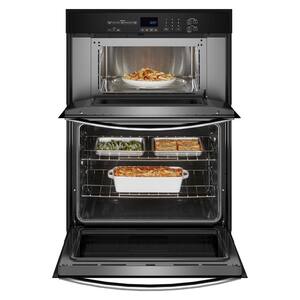 30 in. Electric Wall Oven & Microwave Combo in. Stainless Steel