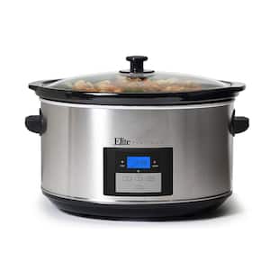 Platinum 8.5 Qt. Stainless Steel Slow Cooker with Digital Display