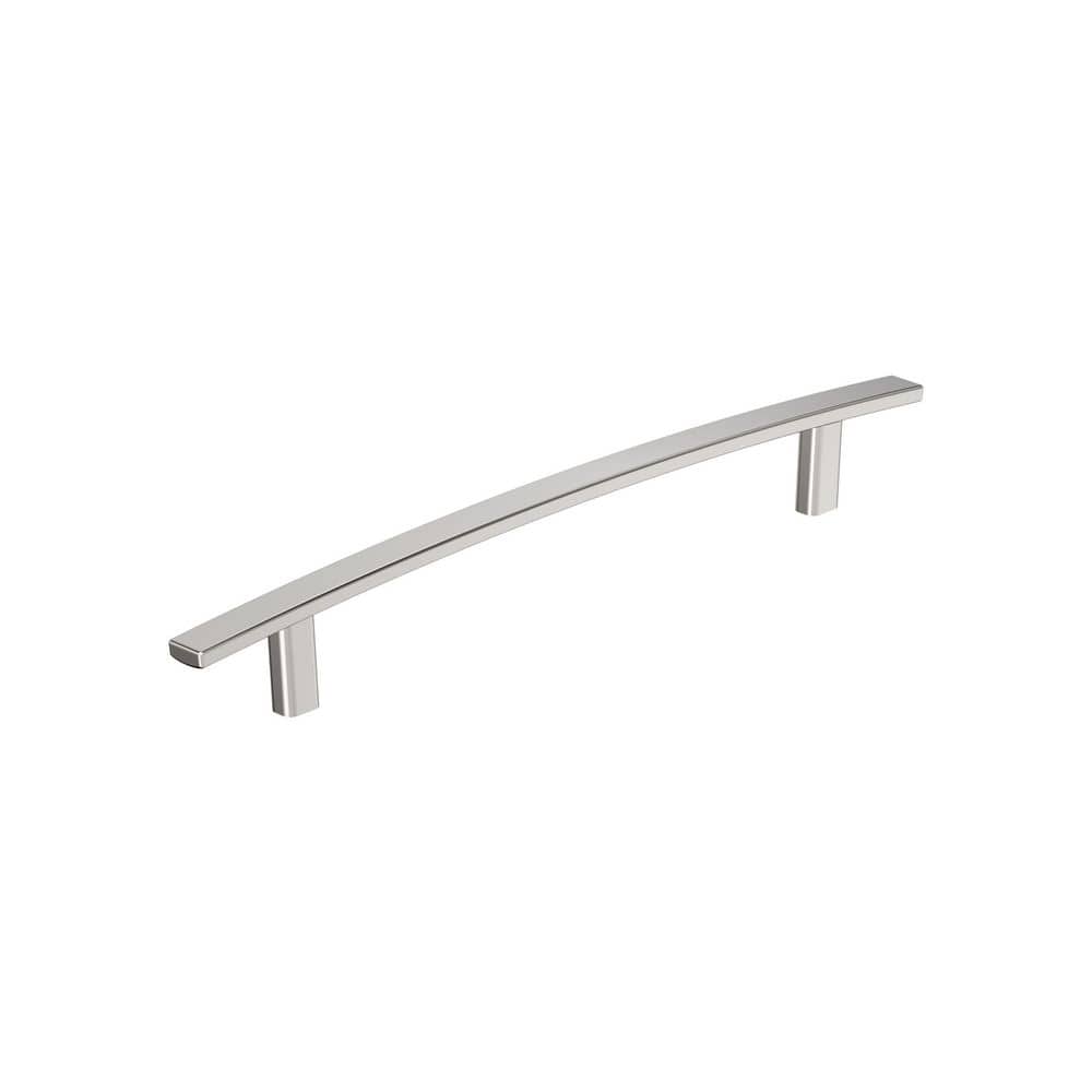 Cyprus 8-13/16 inch (224mm) Center-to-Center Polished Nickel Arch Cabinet Pull price history on PriceWatchPro