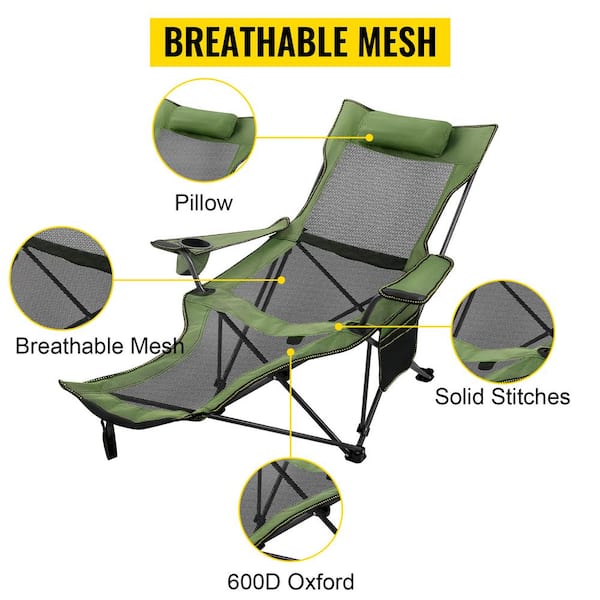 Mini Backrest Folding Chair Camping capacity 120kg Portable Chair