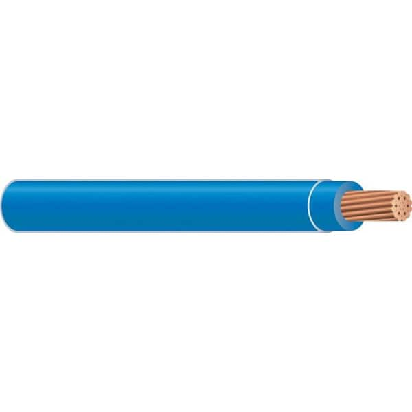 Southwire By-the-Foot 8 Blue Stranded CU SIMpull THHN Wire 20491799 ...