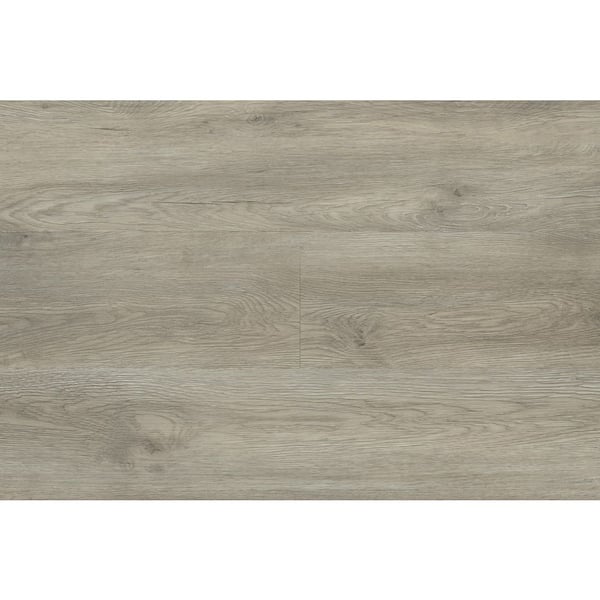 Take Home Sample-Cortado Grey Oak Tight Lock Glue Down Waterproof Luxury Vinyl Plank Flooring