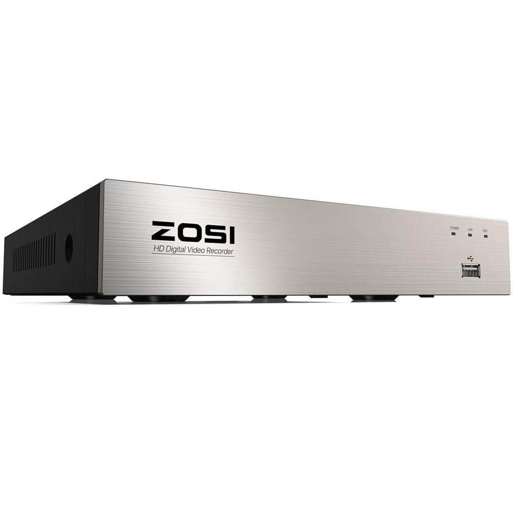 ZOSI 3K Lite 8-Channel Home Surveillance DVR Player for 960H, 720P