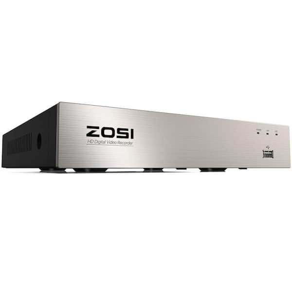 ZOSI 3K Lite 8-Channel Home Surveillance DVR Player for 960H, 720P