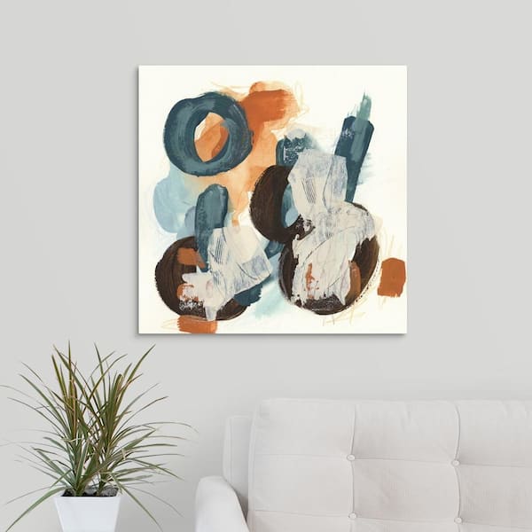 GreatBigCanvas "Circular Intent I" by June Vess Canvas Wall Art