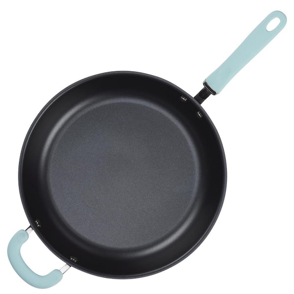 https://images.thdstatic.com/productImages/65e245b7-9f99-4be7-b0d6-336a056cf9cb/svn/gray-with-light-blue-handle-rachael-ray-skillets-81132-1f_600.jpg