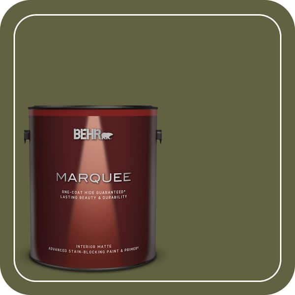 BEHR MARQUEE 1 gal. #T11-16 Fjord Matte Interior Paint & Primer