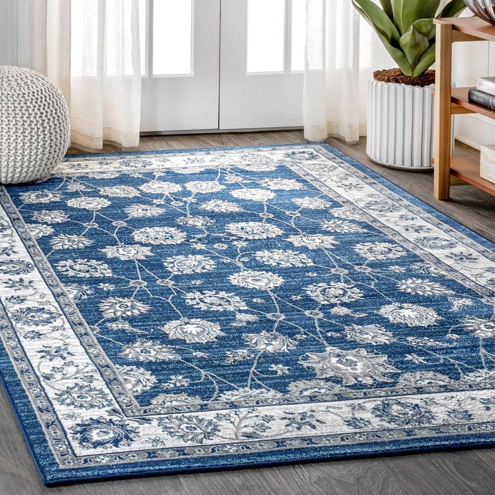 JONATHAN Y Modern Persian Vintage Moroccan Traditional Navy/Light