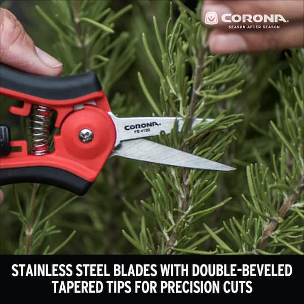2.25 in. Stainless Steel Blade with Soft Touch Grip Hydroponic Micro Snips