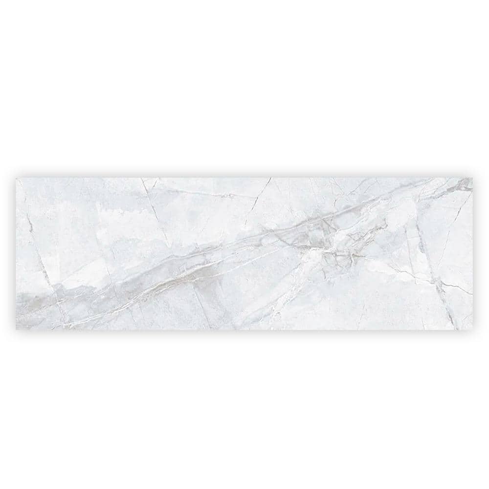 Strata 16 in. x 48 in. Matte Light Grey and White Ceramic Large Format Wall and Floor Tile (15.5 sq ft/case)-3 Pack price history on PriceWatchPro