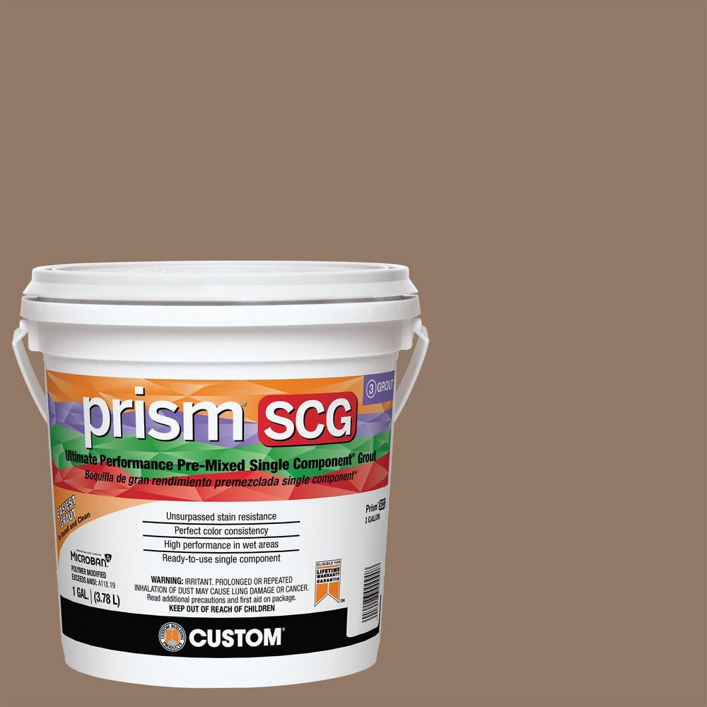 Prism SCG #105 Earth 1 Gal. Ultimate Performance Pre-Mixed Single Component Grout price history on PriceWatchPro