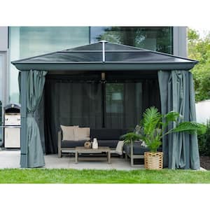 10 ft. x 14 ft. Slate Venus Gazebo