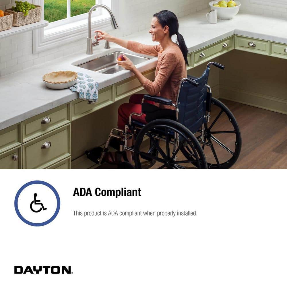 Dayton 25" Stainless Steel Single Bowl Drop-In Sink