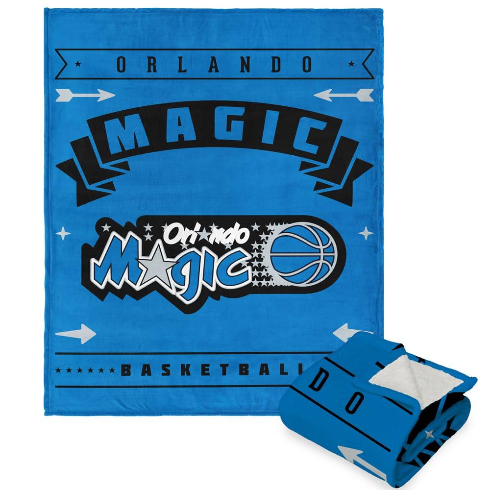 THE NORTHWEST GROUP NBA Hardwood Classics Magic Silk Touch Sherpa Throw