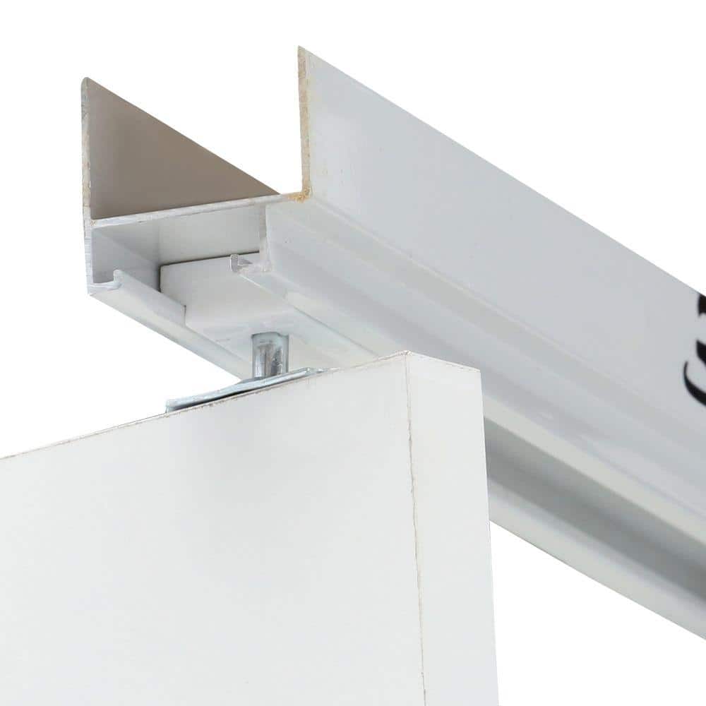 White Solid Core Primed Bi-Fold Door with Mirror, 80" x 60"