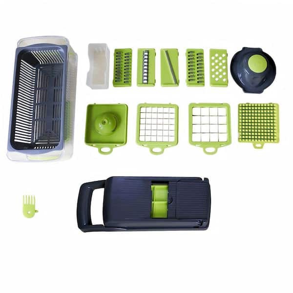 15 in 1 Vegetable Chopper Slicer With Container Fruit Dicer Veggie Kitchen Cutter Tools