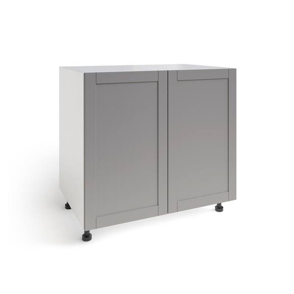 Kitchen Base Cabinet with Drawers and 2 Soft Closing Doors