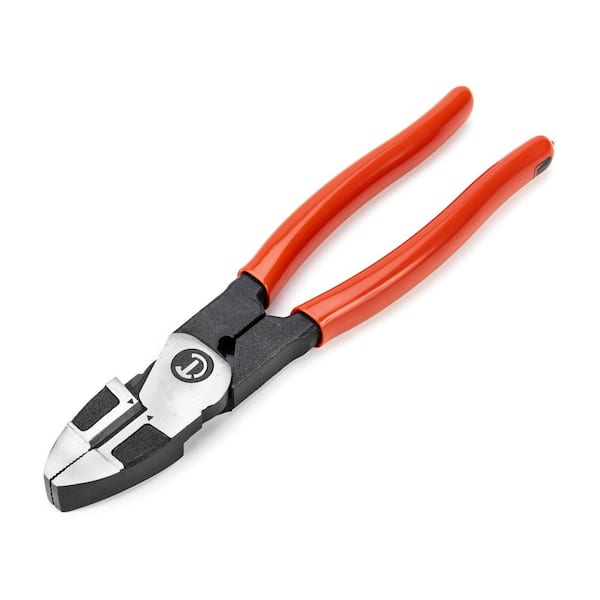 Crescent Z2 9-1/2 in. High Leverage Linesman Plier with Dipped Grips