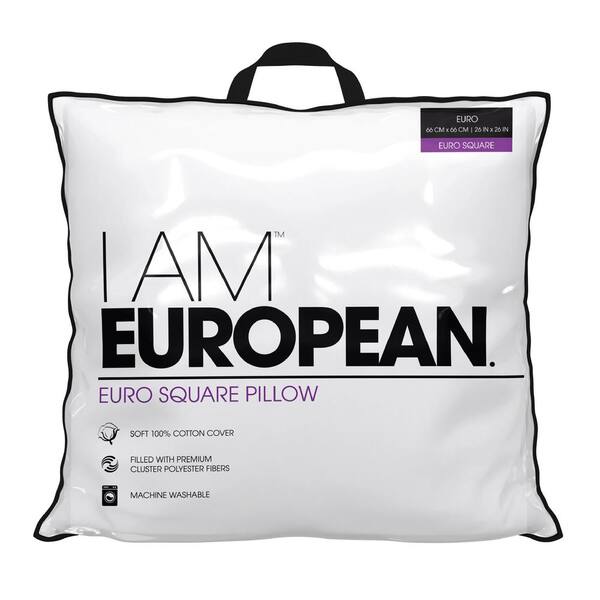 I AM Down Alternative Euro Pillow