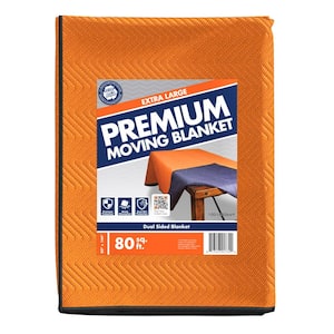 80 in. L x 144 in. W Extra-Large Premium Moving Blanket 4 Pack
