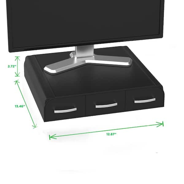 Monitor Stand with Desk Organizer