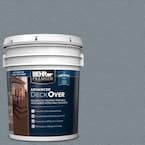 5 gal. #SC-119 Colony Blue Textured Solid Color Exterior Wood and Concrete Coating