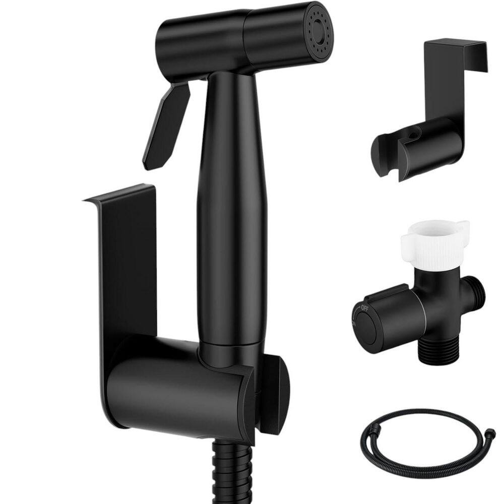 Handheld Toilet Bidet Sprayer Set with Bidet Attachments Hose, Wall Mount a