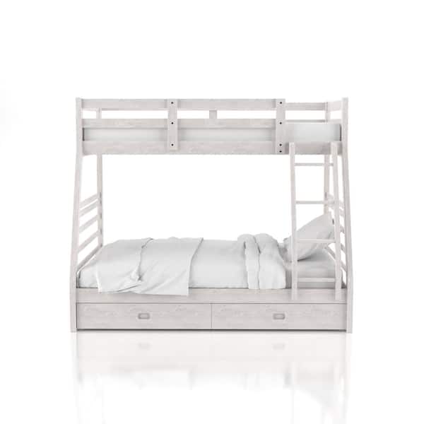 Furniture Of America Daxter Wire, K & B Furniture Arched Twin Over Twin Bunk Bed