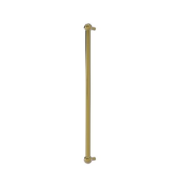 Allied Brass 18 in. Center-to-Center Refrigerator Pull in Unlacquered ...