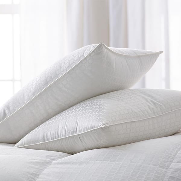 The Company Store Legends Luxury Royal Extra Firm Density Goose Down King  White Pillow 11058A-K-WHITE - The Home Depot