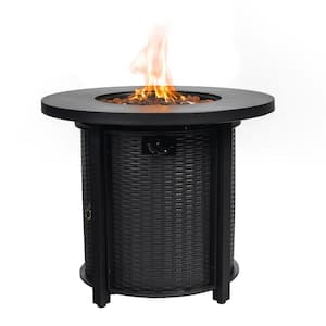 30 in. 40000 BTU Propane Round Fire Table Fire Pit Table