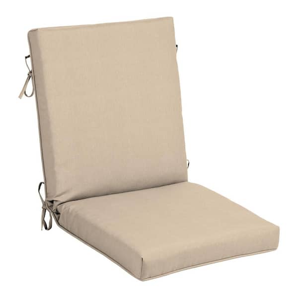 20 x 24 CushionGuard High Back Dining Chair Cushion, Putty