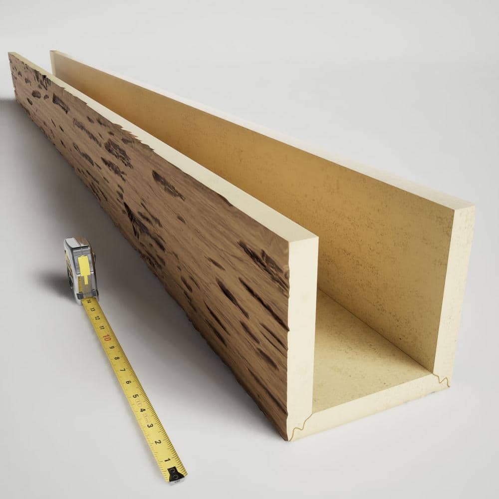 Buttercream Faux Wood 8' Ceiling Beam