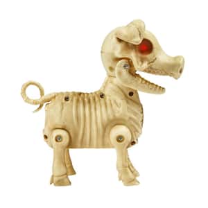 Skeleton Dog Decoration, 20in x 6.5in