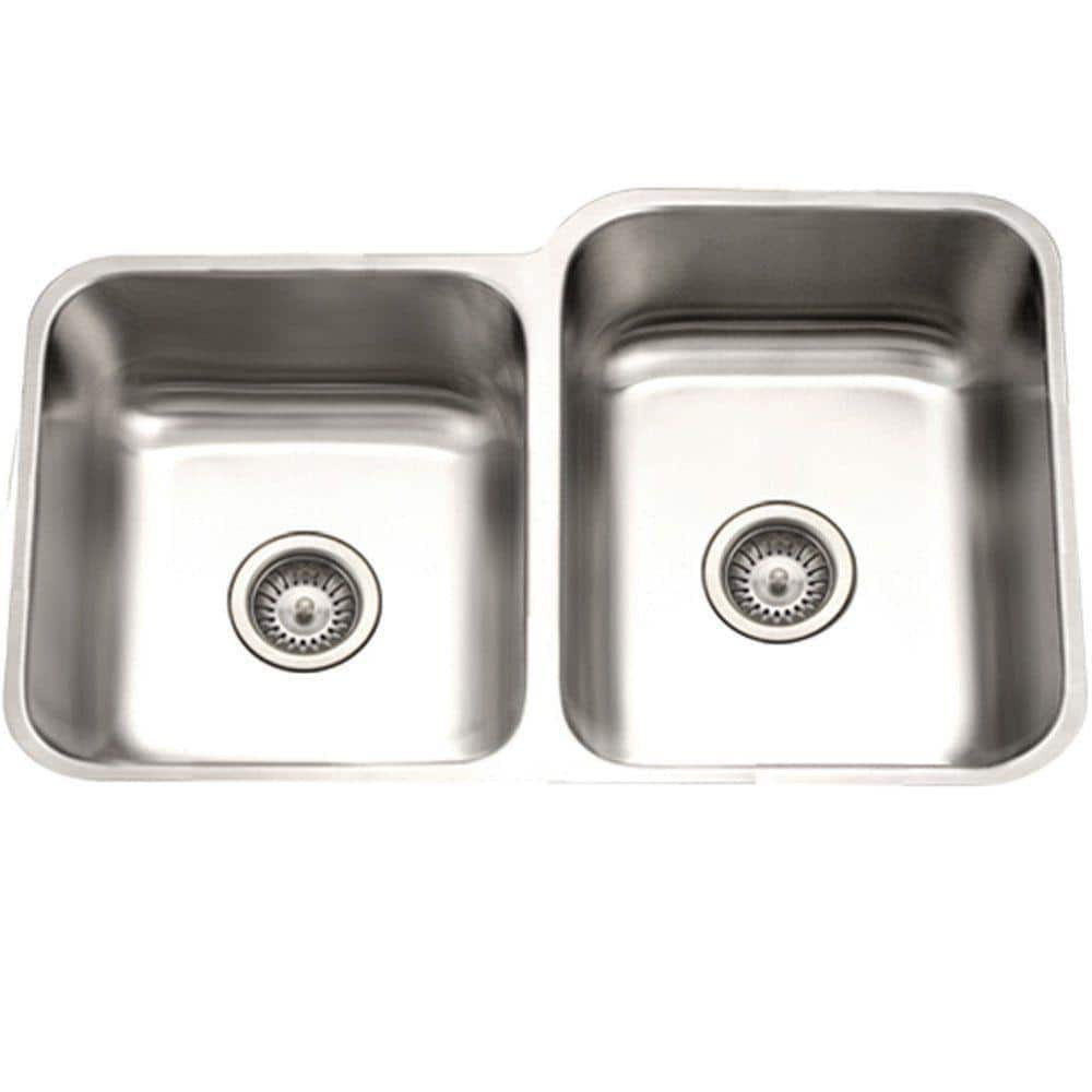 Stainless Steel Double Bowl Undermount Kitchen Sink