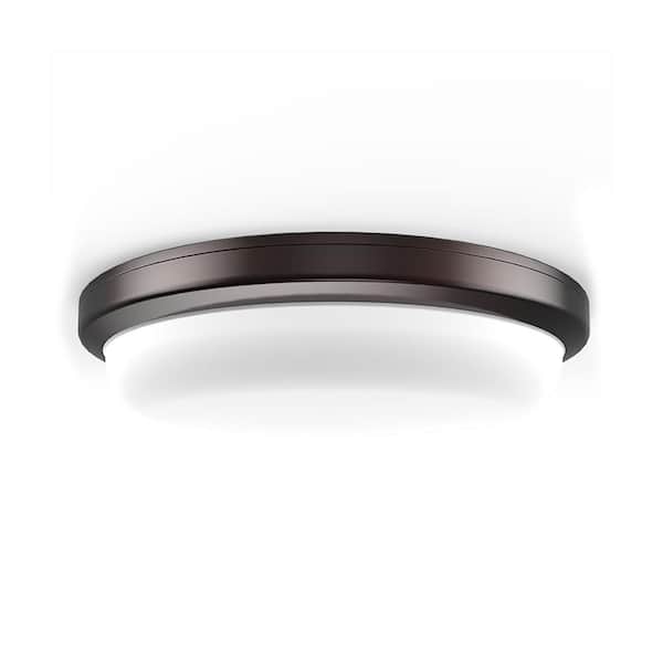 PROBRITE 75-Watt Equivalent Integrated Outdoor LED Security Light, 950 Lumens, Ceiling/Canopy Outdoor Security Lighting