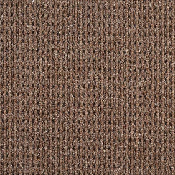 Natural Harmony 6 in. x 6 in. Loop Multi Level Carpet Sample - Embrace - Color Driftwood