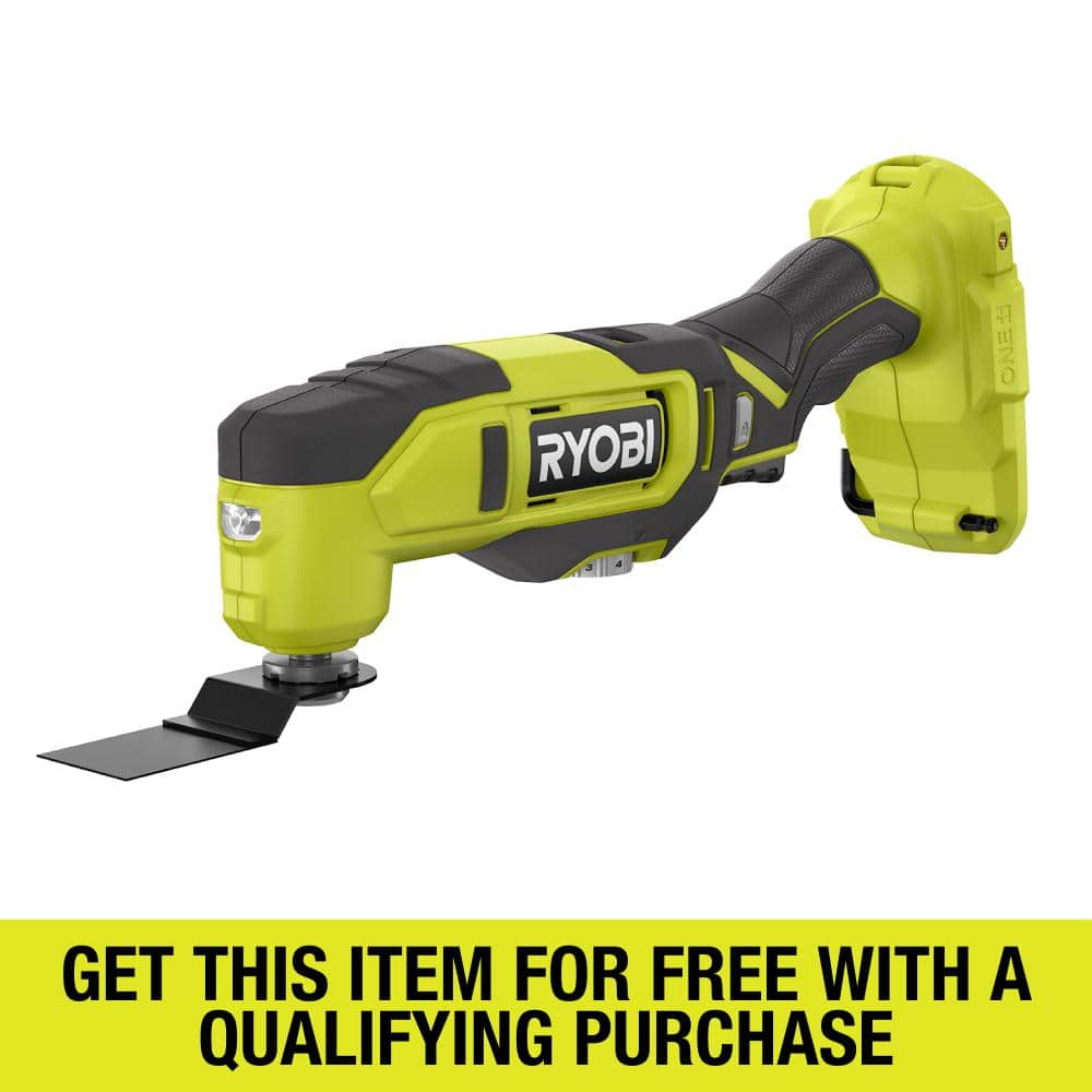 RYOBI ONE+ 18V Cordless Oscillating Multi-Tool (Tool Only)