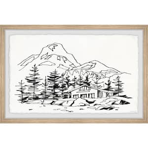 "Majestic Mountains" by Marmont Hill Framed Nature Art Print 20 in. x 30 in.