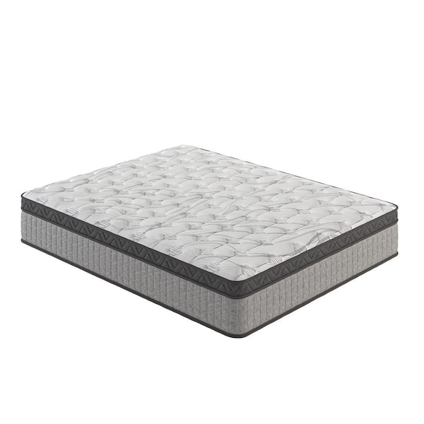 GOGEXX Full Size Medium 10 in. Innerspring Hybrid and Cooling Gel Memory Foam Mattress with Motion Isolation