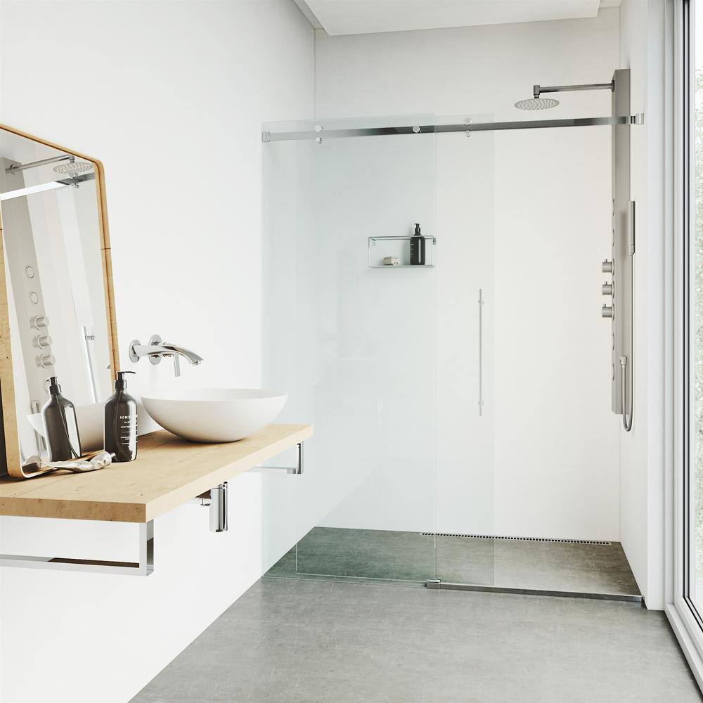 Ellington 59" Stainless Steel 4-Jet Shower Panel with Hand Shower