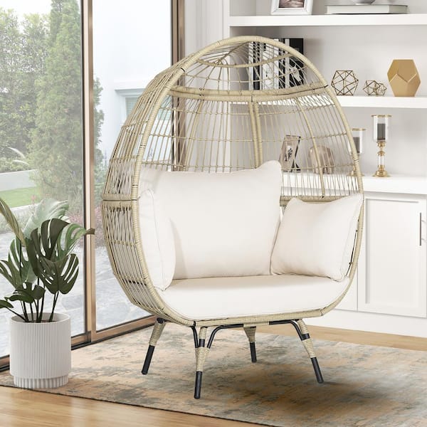 White egg best sale chair indoor