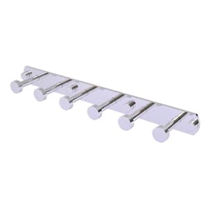 Fresno Collection 6-Position Tie and Belt Rack in Polished Chrome