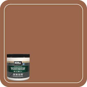 BEHR PREMIUM 8 oz. #SC-134 Curry Solid Color Waterproofing