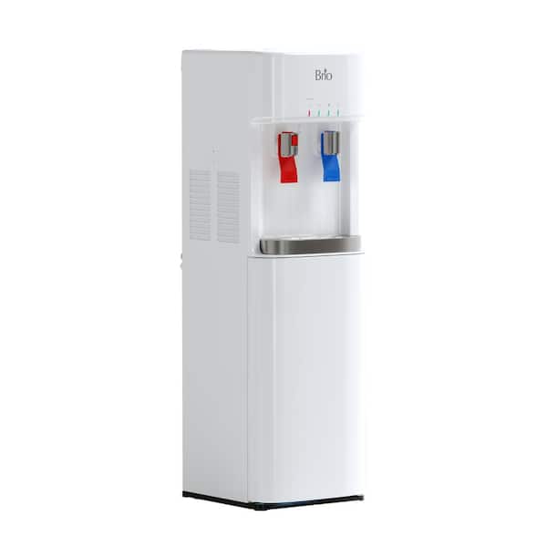 Brio CLPOU320WUVF4 300 Series 4-Stage UF Ultrafiltration Self Cleaning UV Bottleless POU Water Cooler Water Dispenser in White - 2