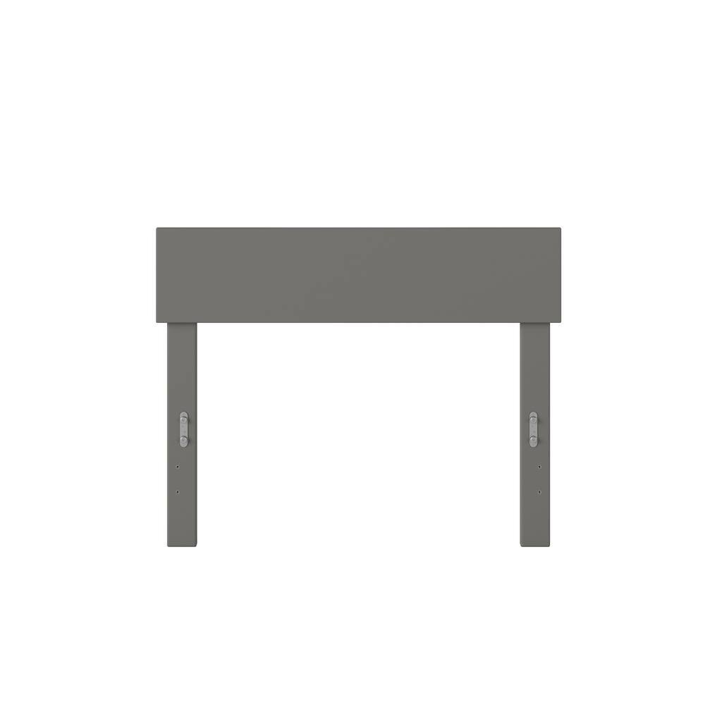 Boston Twin Espresso Wood and Metal Headboard