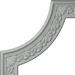 3/4 in. x 10-7/8 in. x 10-7/8 in. Urethane Acanthus Leaf Panel Moulding Corner (Matches Moulding PML02X00AC)