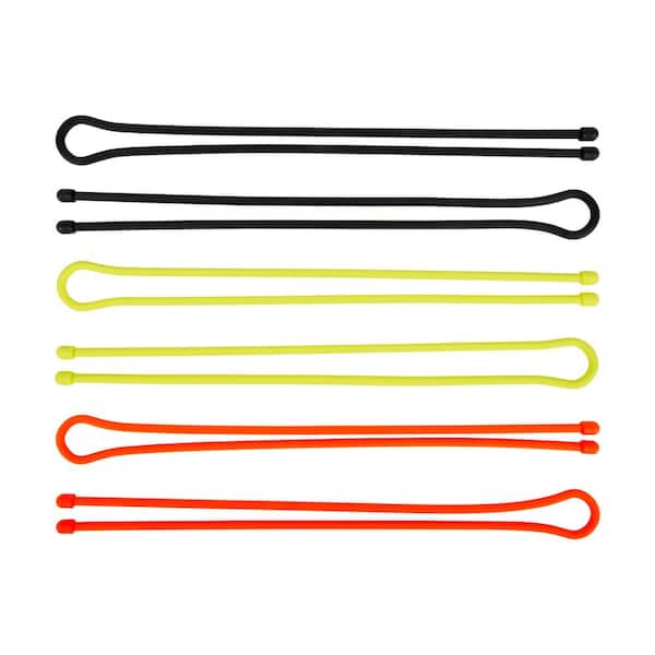 Nite Ize 32 in. Assorted Gear Tie ProPack (6-Pack) GTPP32-A1-R8 - The Home  Depot