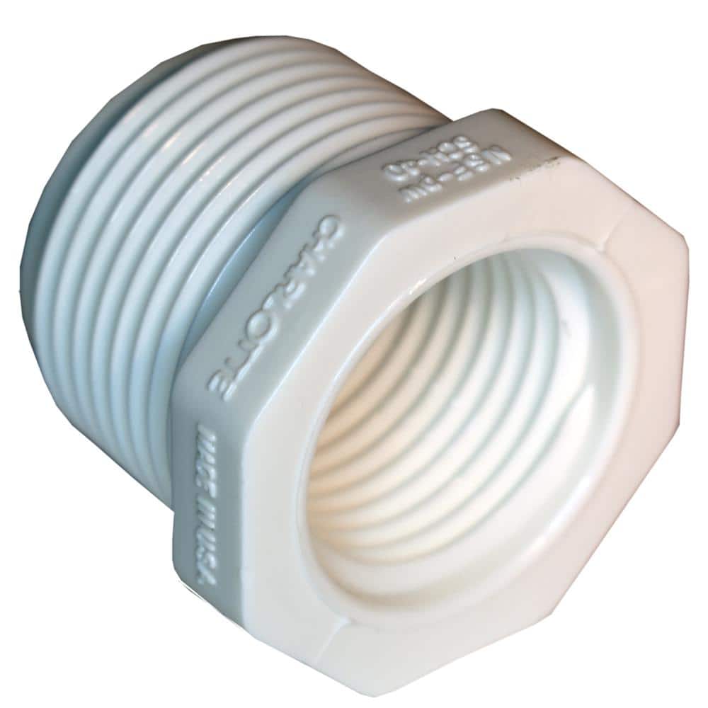1-1//2/" x 3//4/" PVC Reducing Coupling Sch. 40