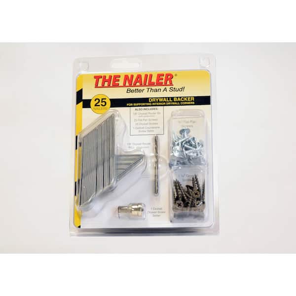 The Nailer Drywall Backer Clip Kit (25-Pack)